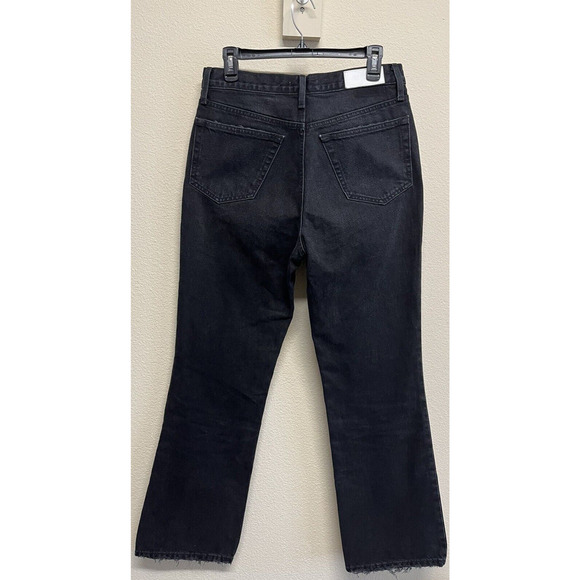 RE/DONE 90s High Rise Loose Jeans Size 29 Button fly Black 2 STYLE 166-3W7BC - Picture 4 of 12